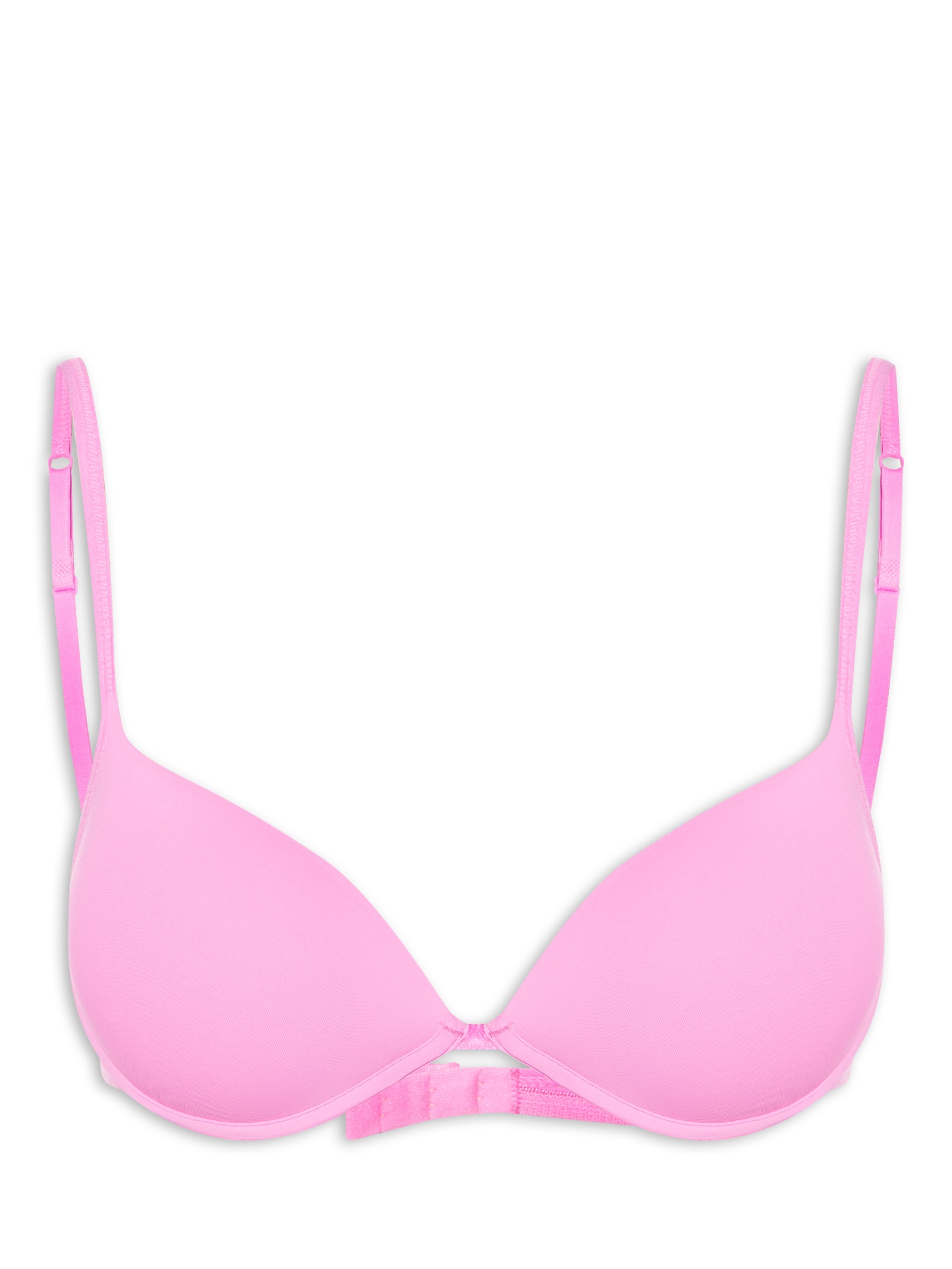 Sutiã Push Up Em Microfibra Rosa Hope