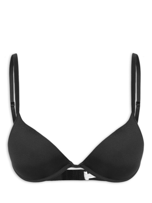 Sutiã Push Up Microfibra Comfy – Preto