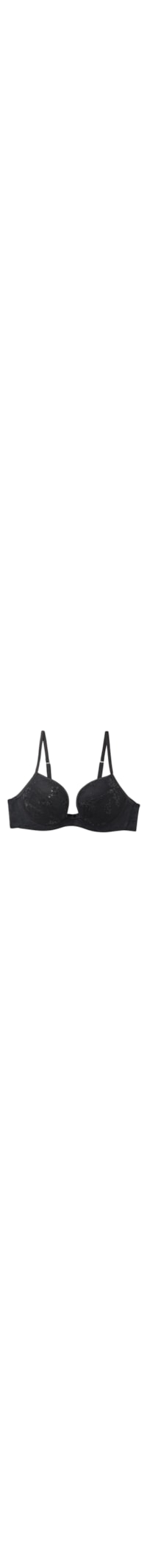 Sutiã Push-Up Monica Couture De Nuit - Preto