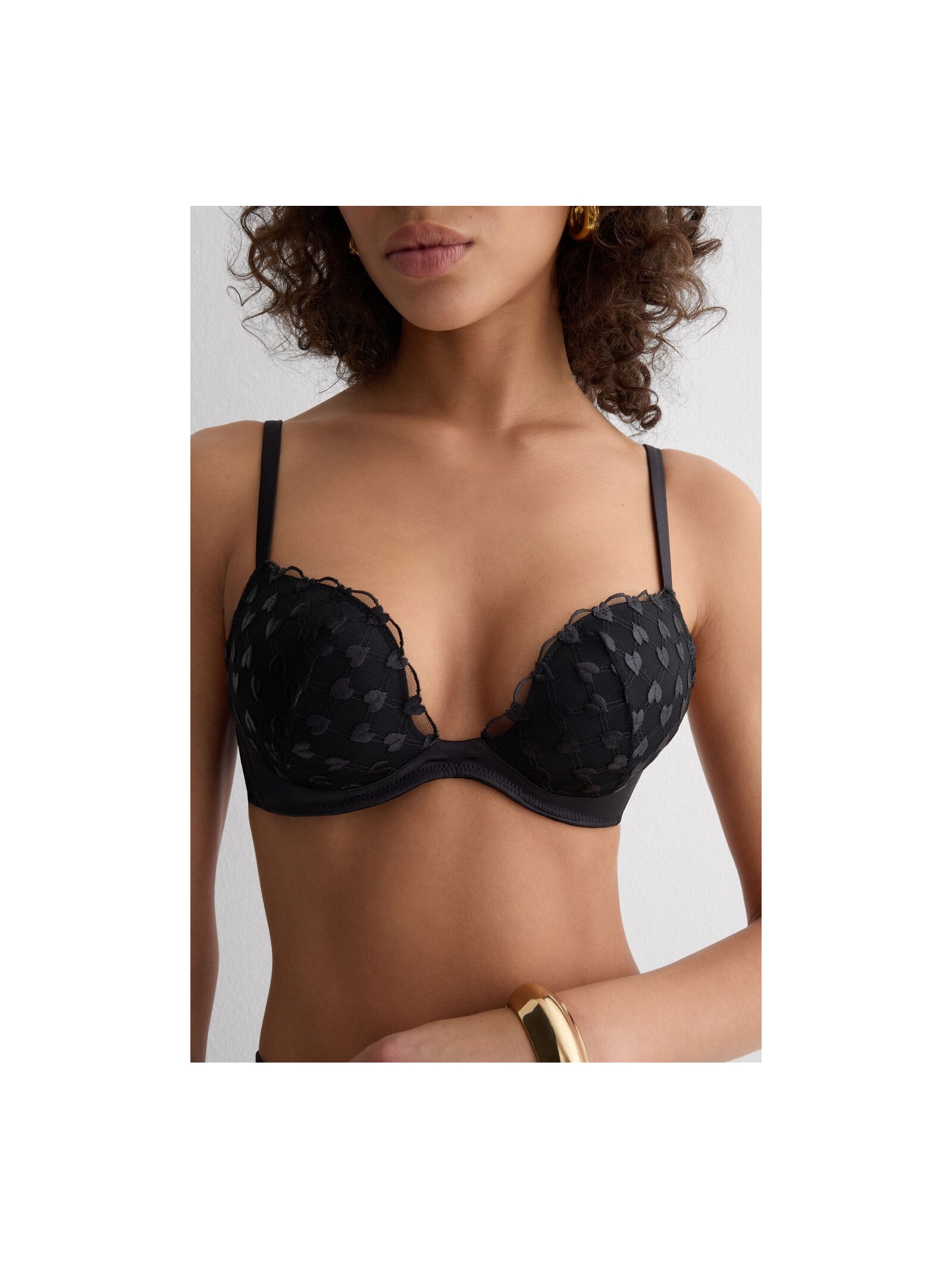Sutiã Push-Up Monica The Love Club Preto Intimissimi