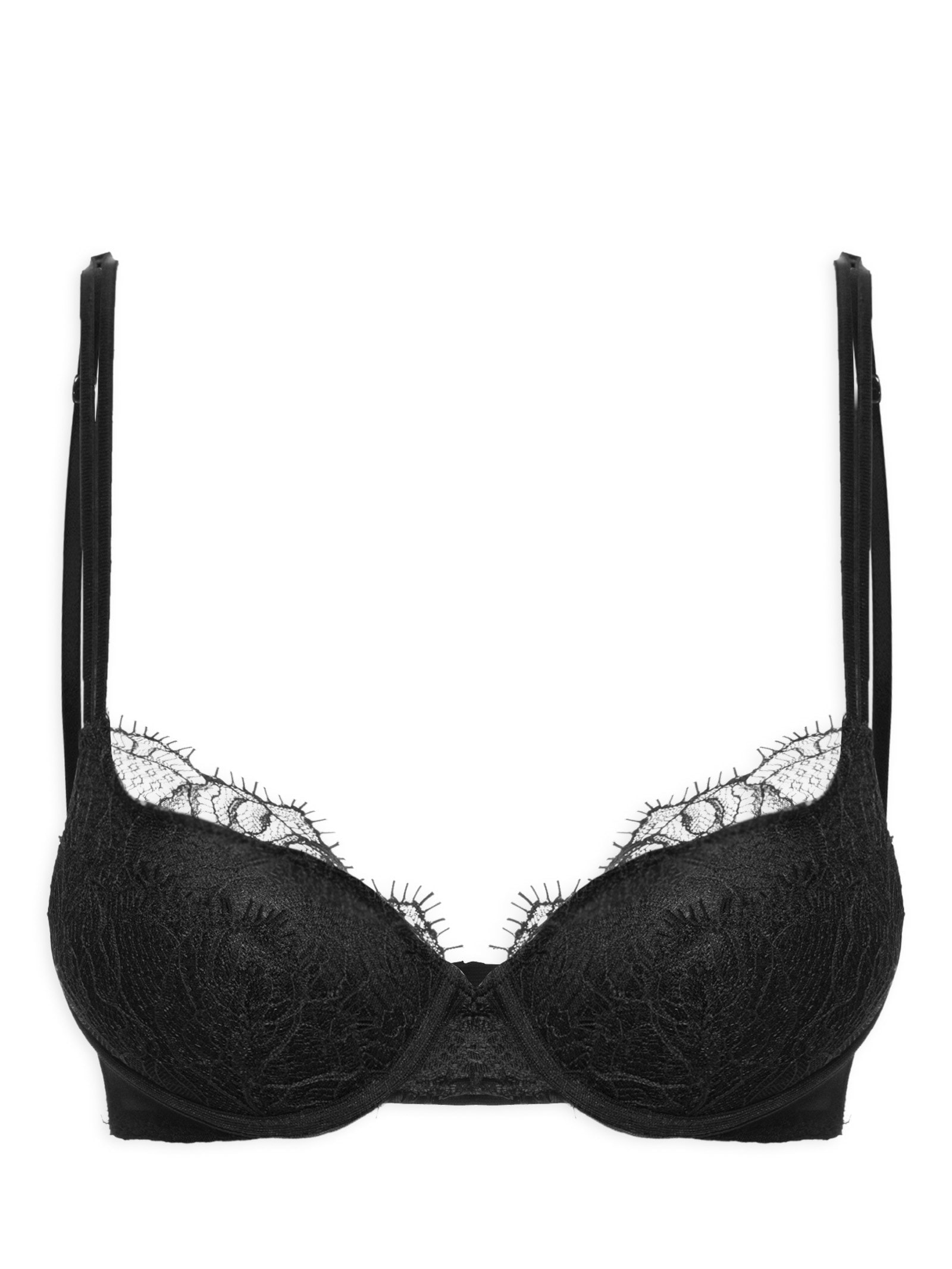 Sutiã Push Up Preto Valisere