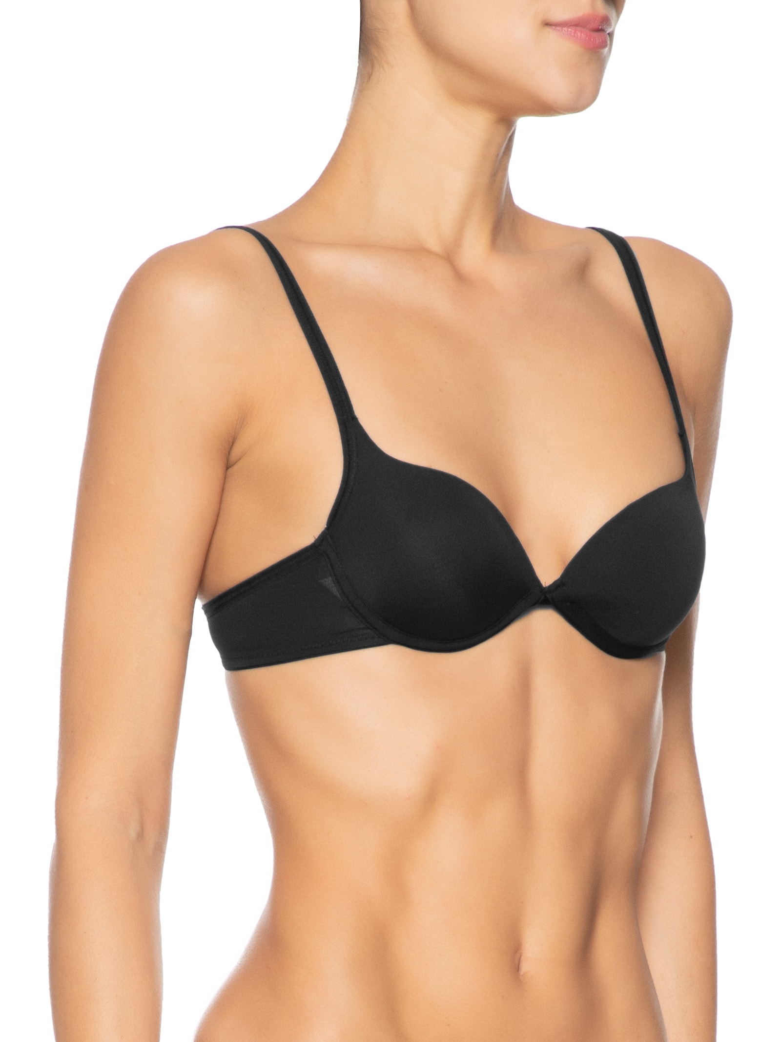 Sutiã Push Up Preto Valisere