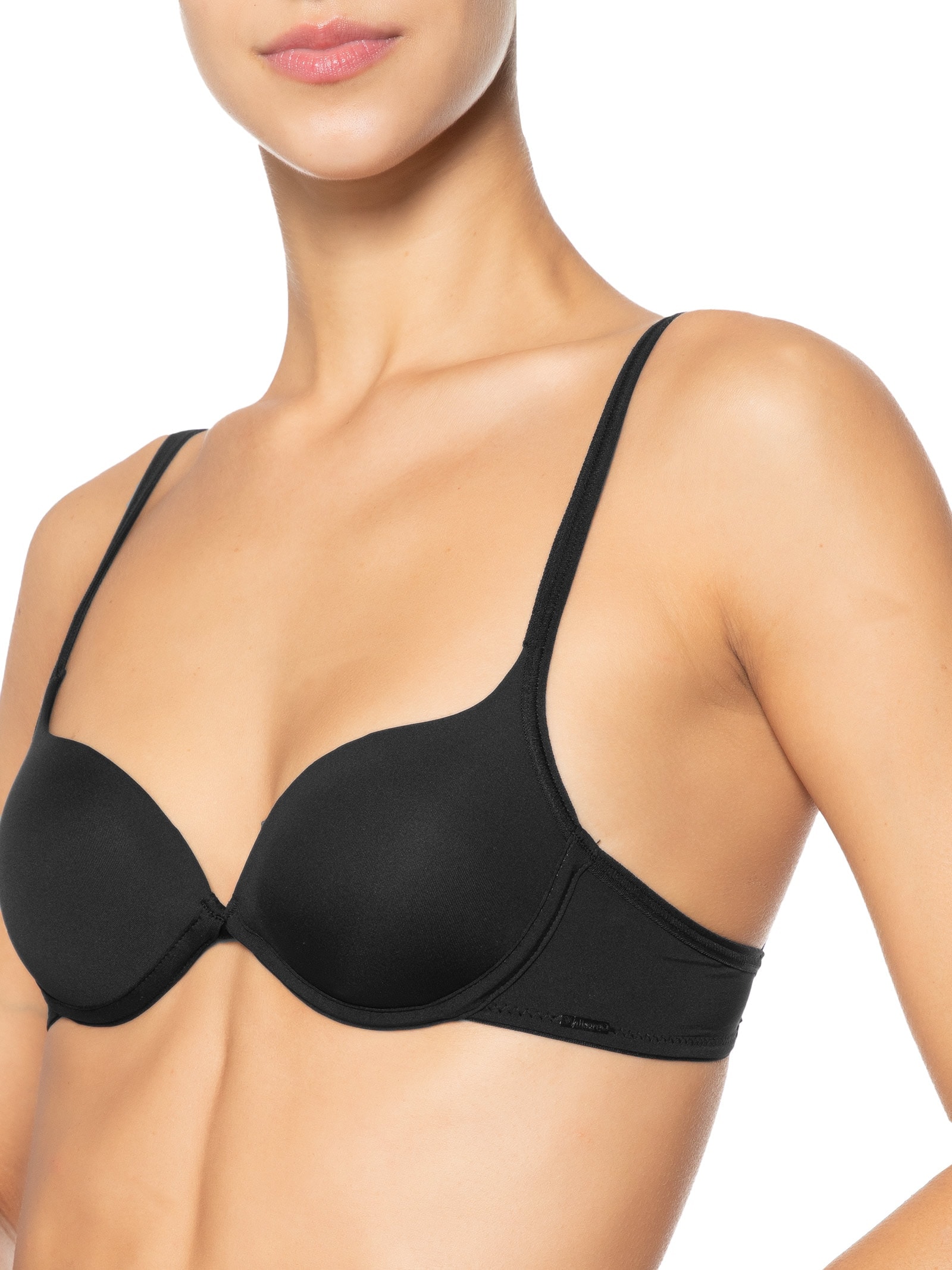 Sutiã Push Up Preto Valisere