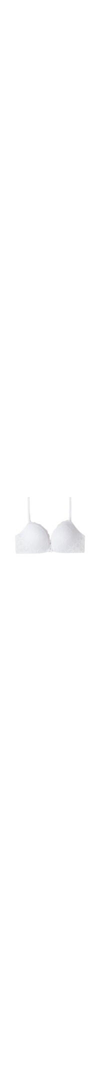 Sutiã Push-Up Silvia Em Renda - Branco