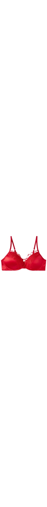 Sutiã Push-Up Silvia Satin Darlings - Vermelho