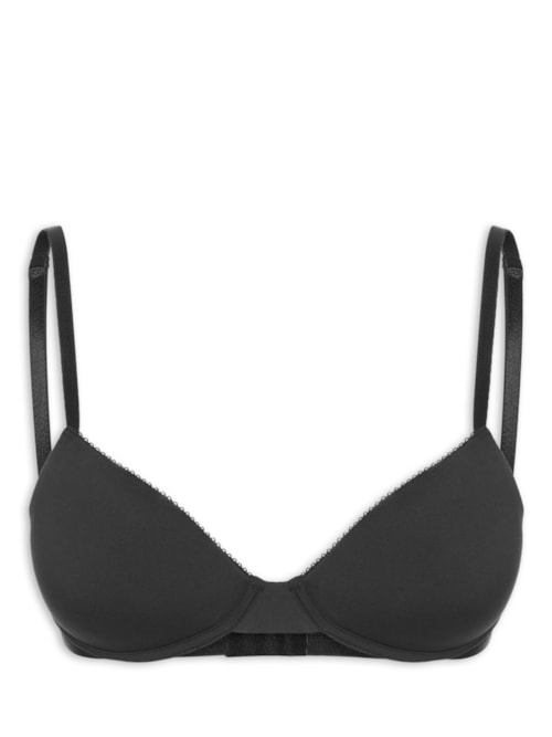 Sutiã Push Up Soft Lace – Preto