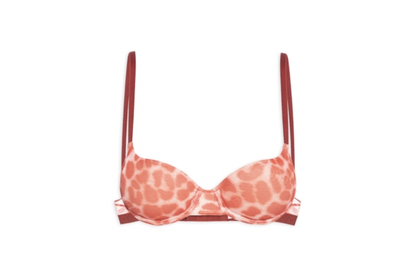 Sutiã Push Up Tule Luciana - Vermelho