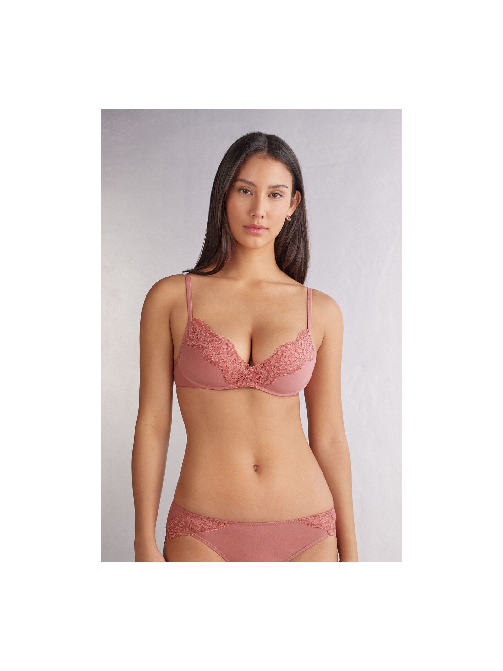 Sutiã Super Push-Up Gioia Embrace Simplicity Rosa Intimissimi