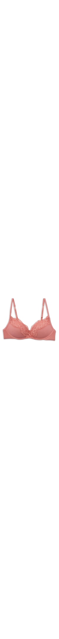 Sutiã Super Push-Up Gioia Embrace Simplicity - Rosa