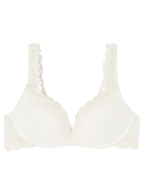 Sutiã Super Push-Up Gioia Pretty Flowers – Marfim