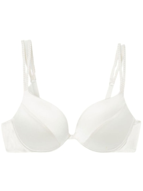 Sutiã Super Push-Up Simona Em Seda - Marfim