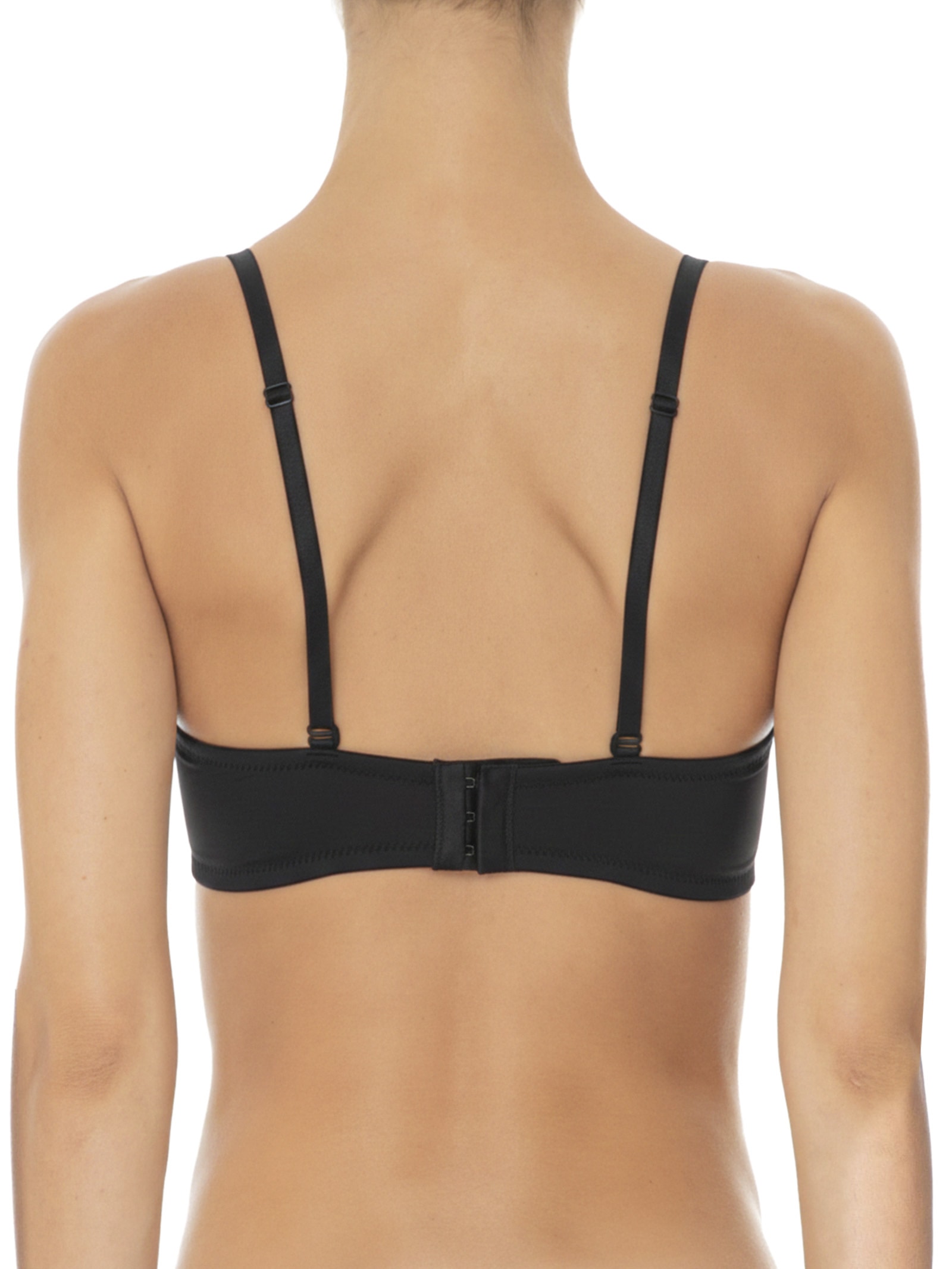 Sutiã Tomara Que Caia Microfibra Comfy Preto Jogê