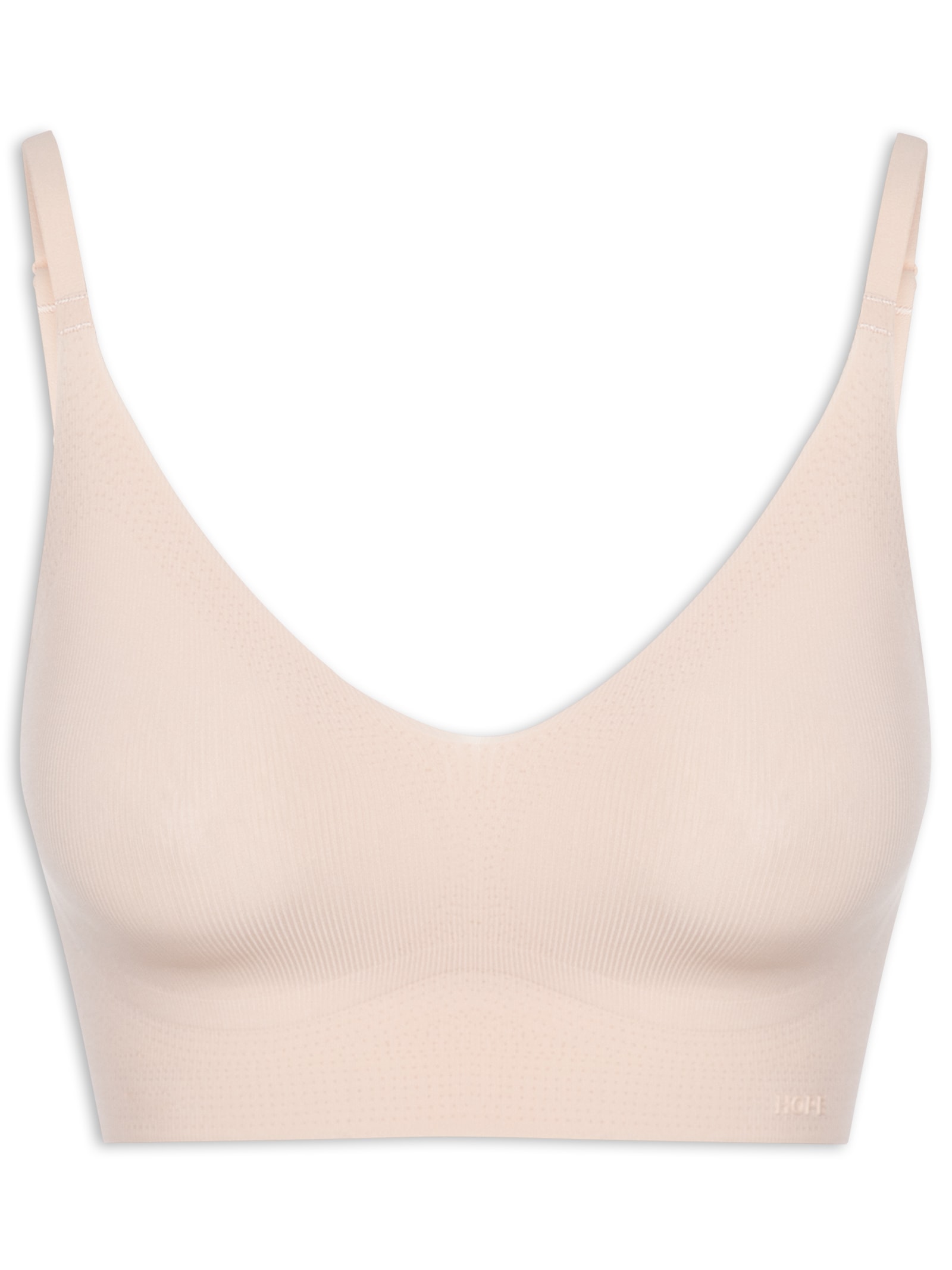Sutiã Top Com Bojo Removível Naked - Hope - Bege