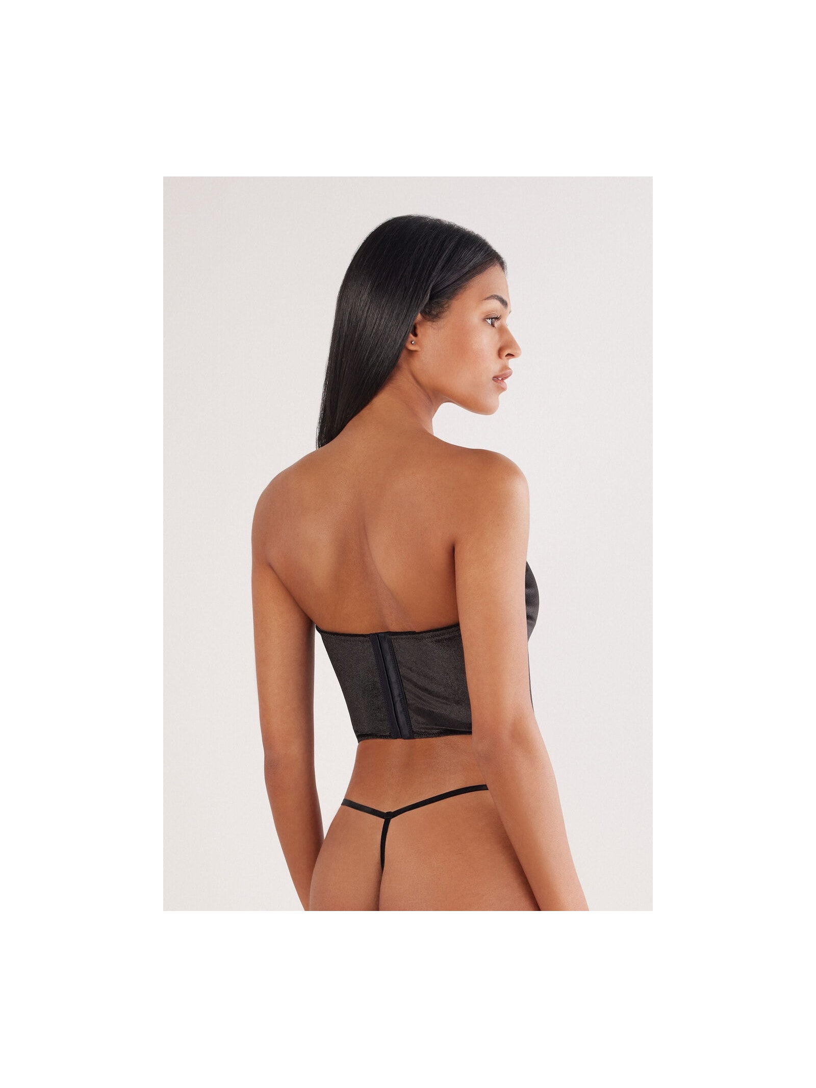 Sutiã Top Estruturado Girls Wanna Glisten Preto Intimissimi