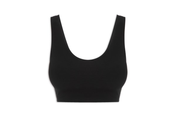 Sutiã Top Invisível Com Bojo Em Microfibra - Preto