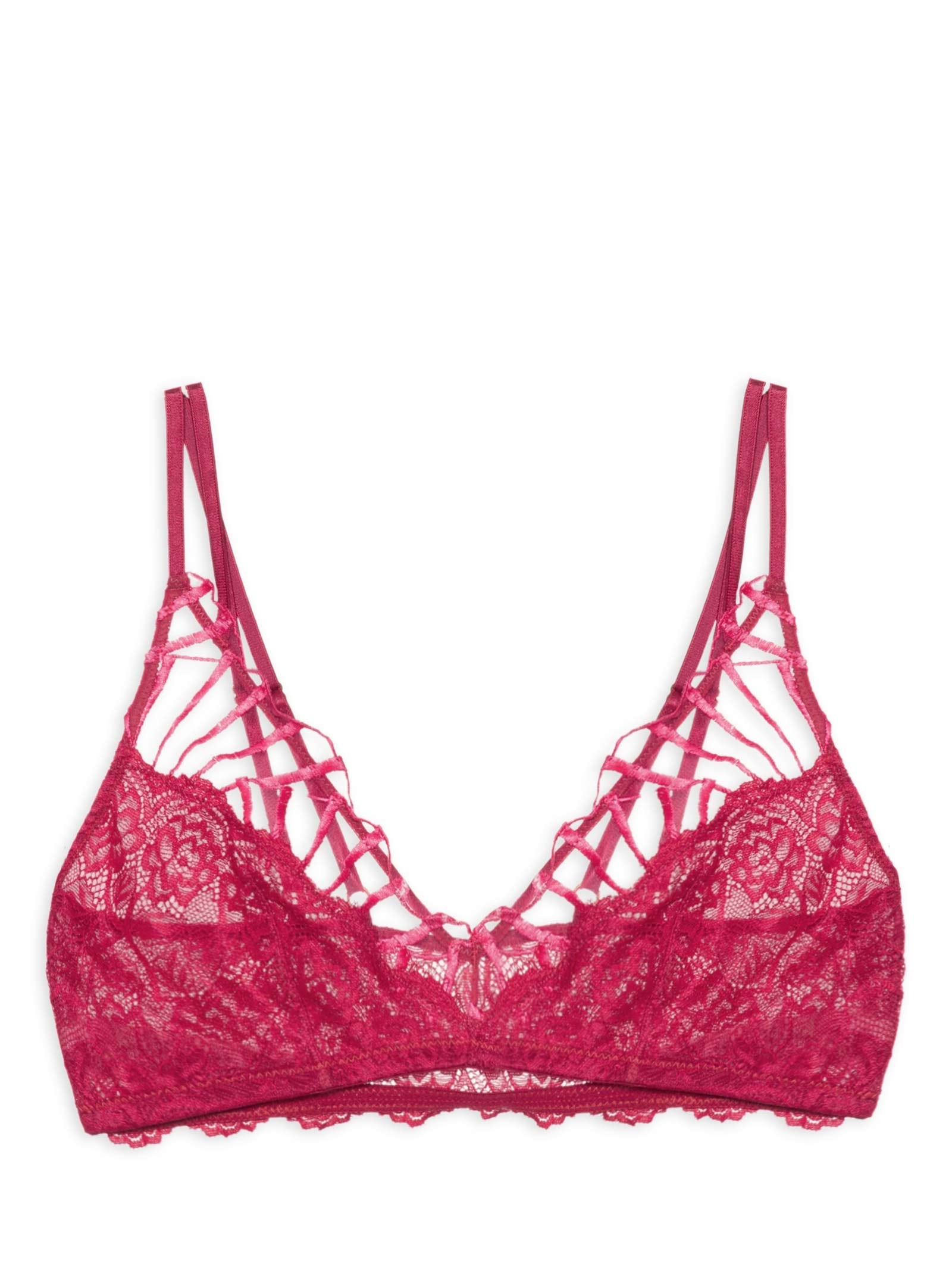 Sutiã Top Renda Theia Rosa Jogê