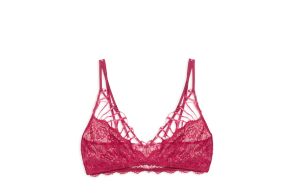 Sutiã Top Renda Theia - Rosa