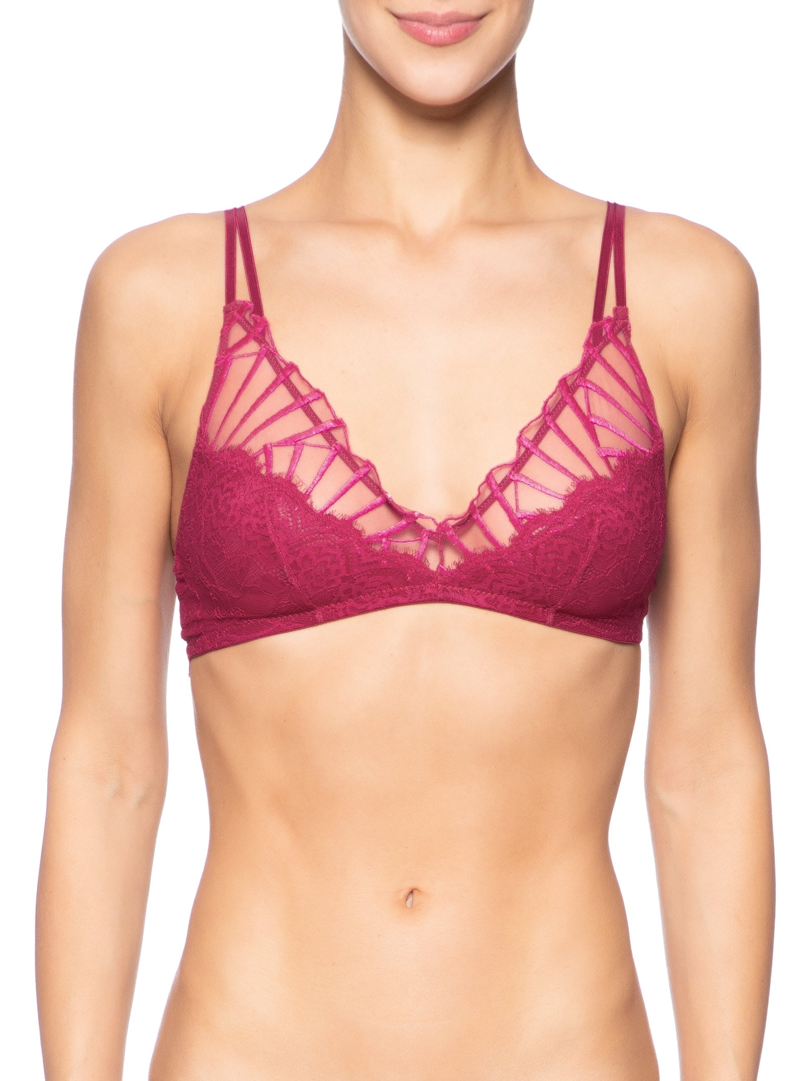Sutiã Top Renda Theia Rosa Jogê