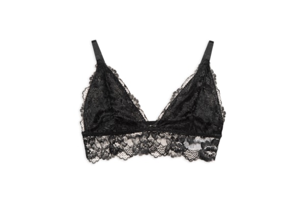 Sutiã Triângulo Black Lace - Preto