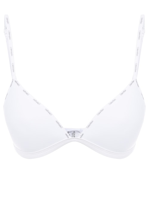 Sutiã Triângulo Com Bojo – Branco