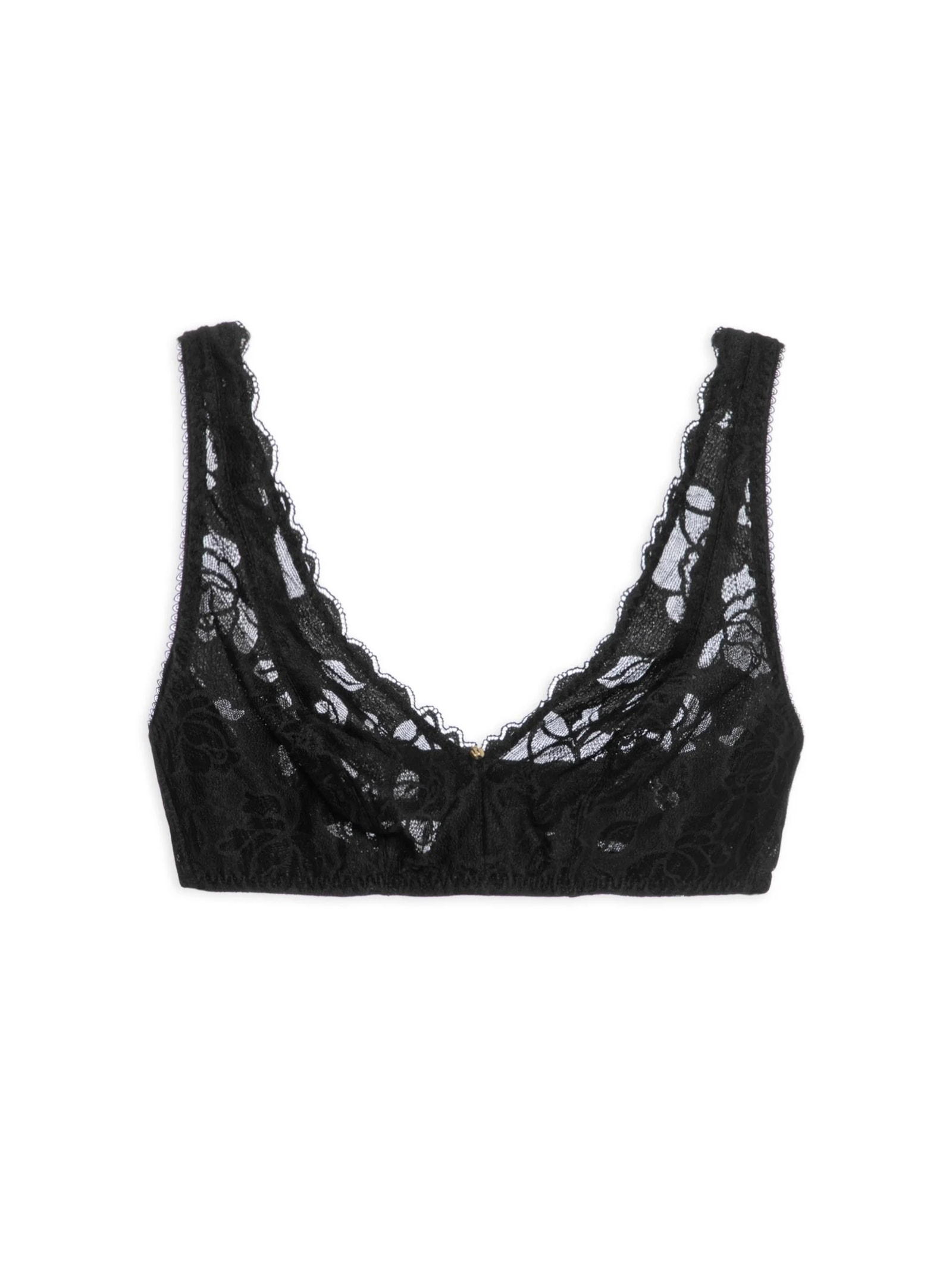 Sutiã Triângulo Com Manta Em Renda Preto Hope