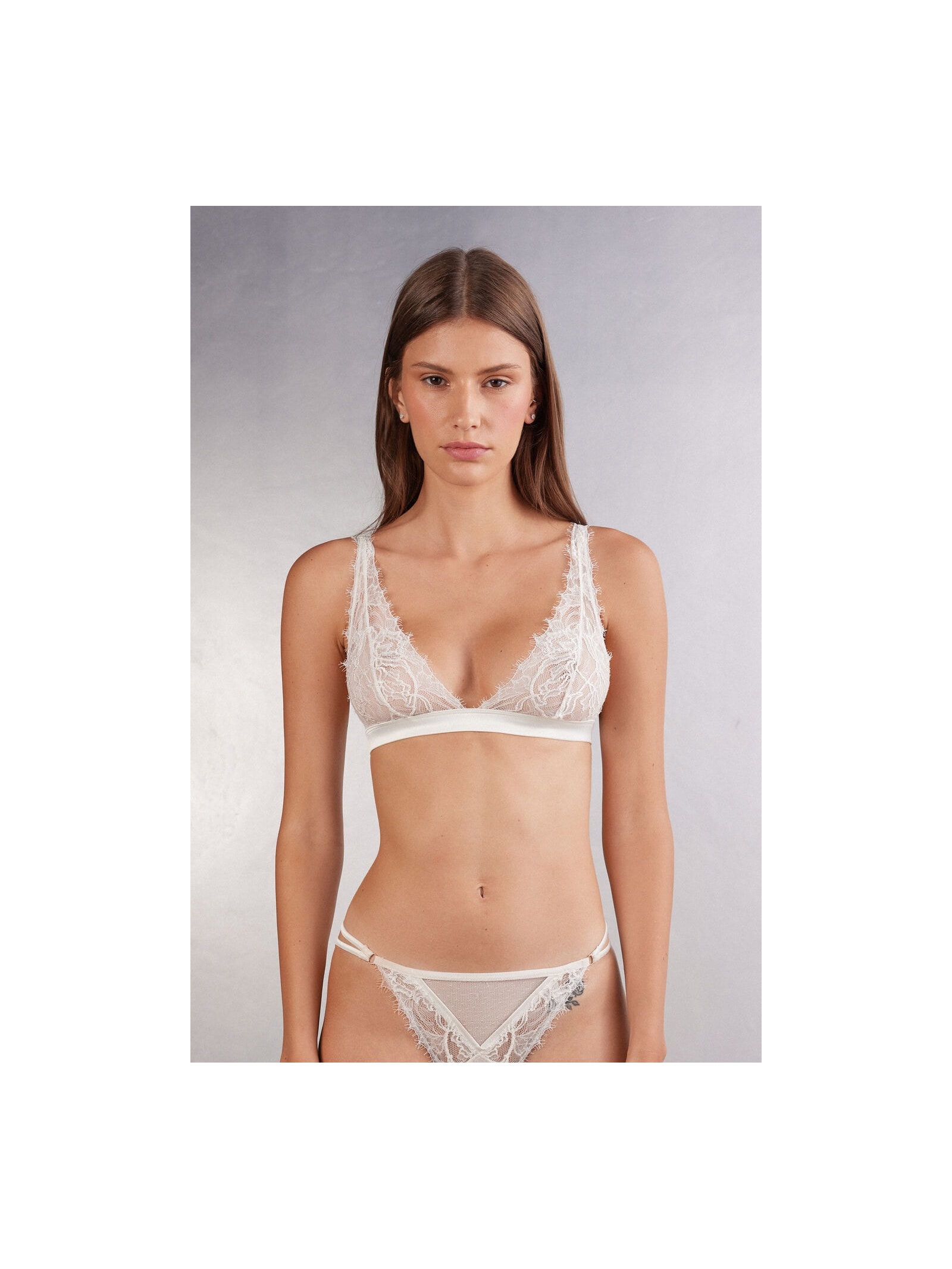 Sutiã Triângulo Em Renda Her Beauty Marfim Intimissimi