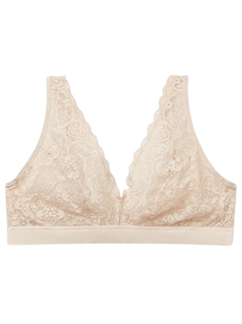 Sutiã Triângulo Lara Em Renda – Off-White