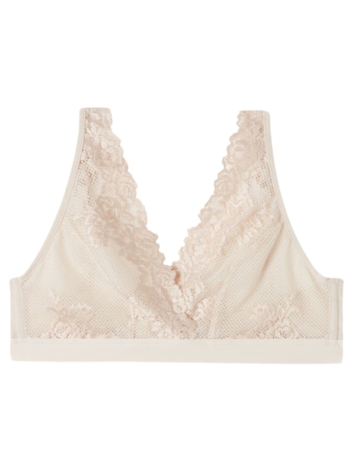 Sutiã Triângulo Lara Pretty Flowers – Off-White