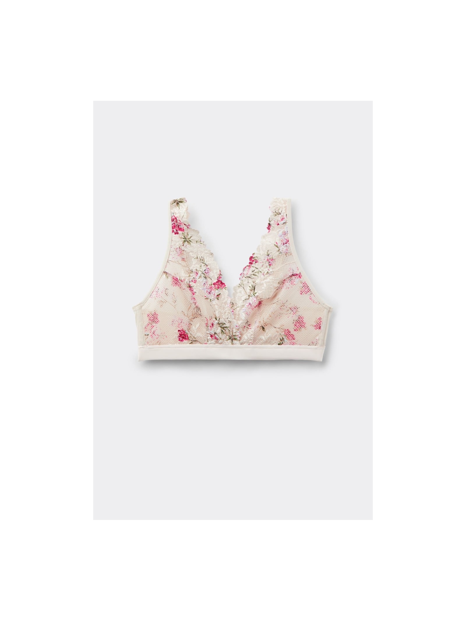 Sutiã Triângulo Lara Pretty Flowers Rosa Intimissimi