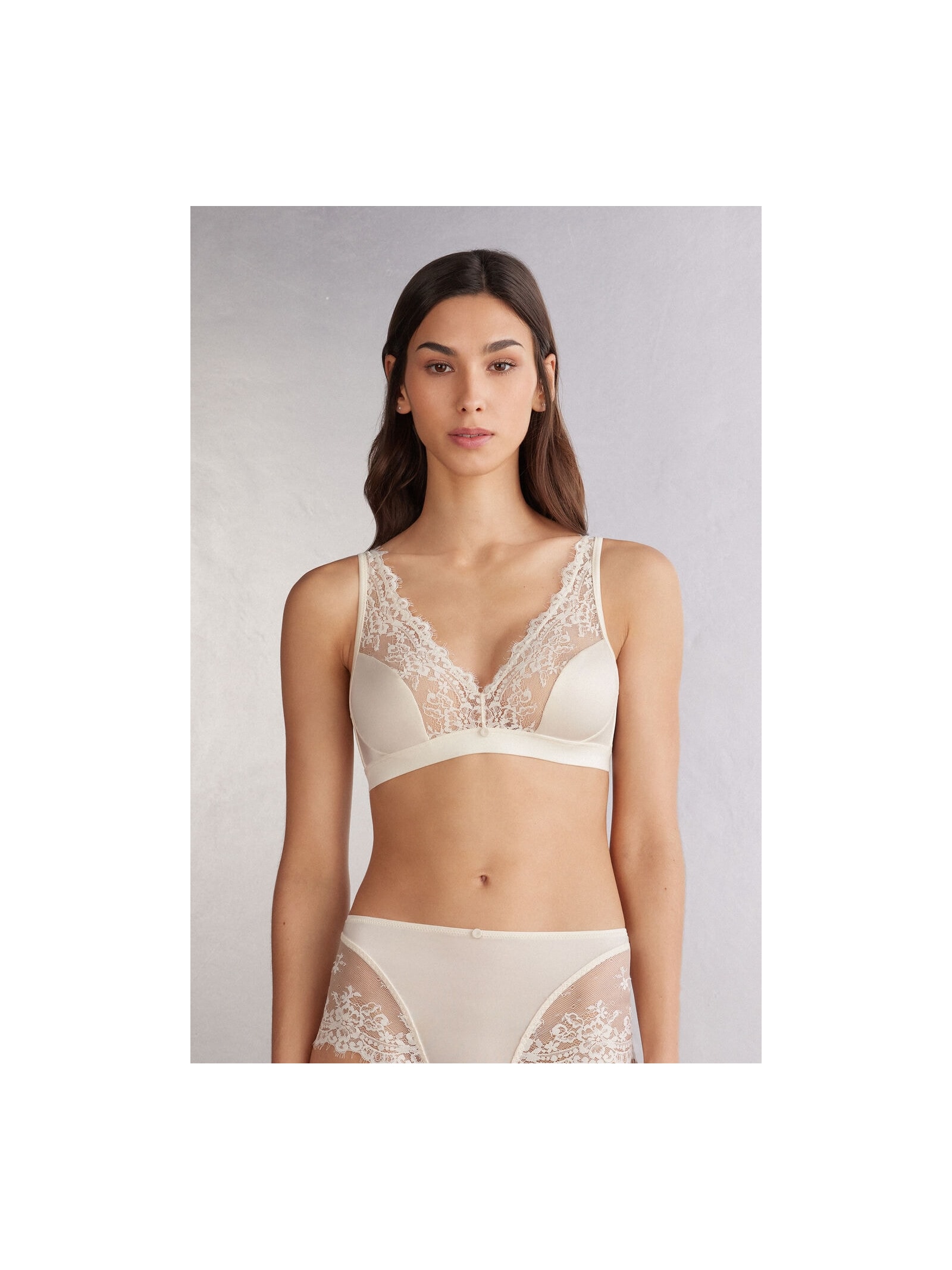 Sutiã Triângulo Lara Self Love Off-White Intimissimi