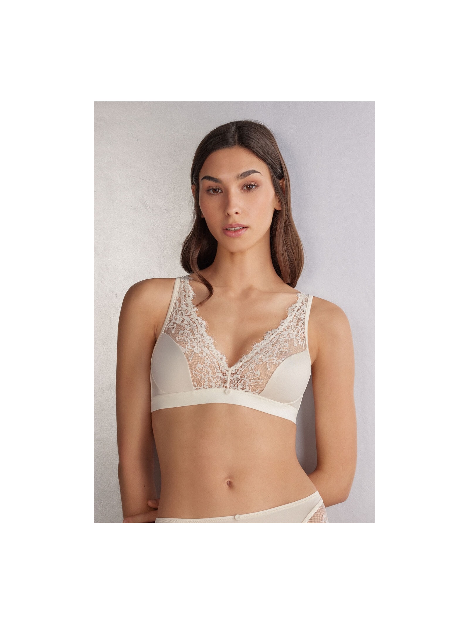Sutiã Triângulo Lara Self Love Off-White Intimissimi