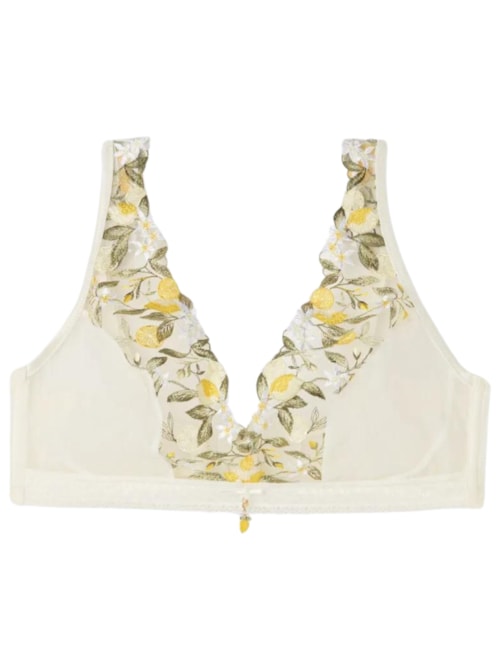 Sutiã Triângulo Lara Vacanze Italiane – Amarelo