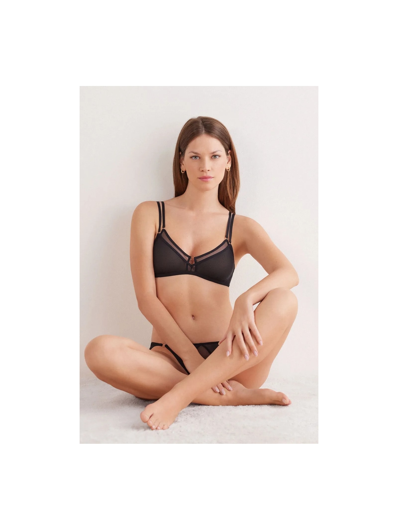 Sutiã Triângulo Modern Attitude Preto Intimissimi