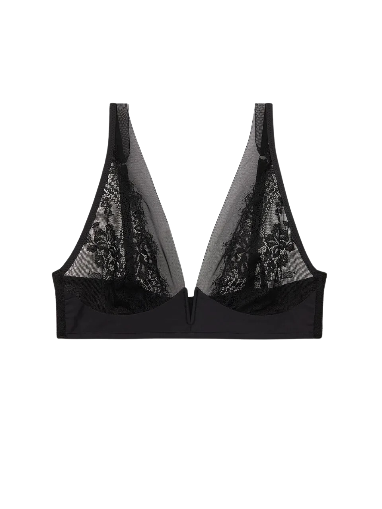 Sutiã Triângulo Sheer Glamour Preto Intimissimi