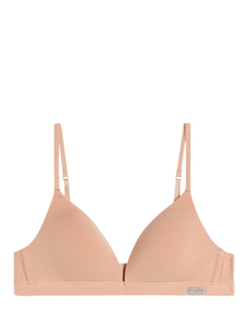 Sutiã Triângulo Tiziana Em Algodão – Bege