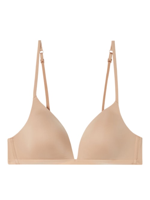 Sutiã Triângulo Tiziana Em Microfibra Ultralight - Bege