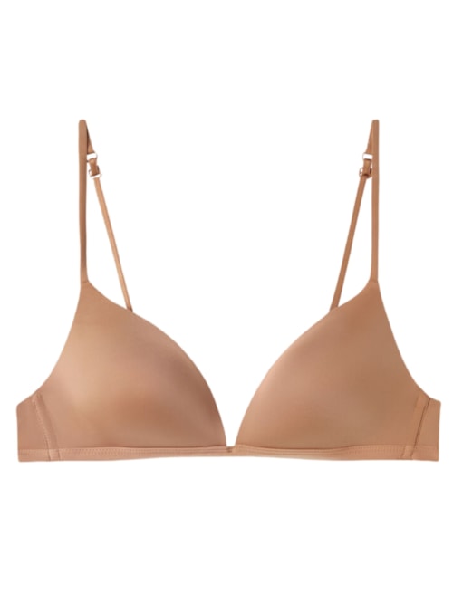 Sutiã Triângulo Tiziana Em Microfibra Ultralight – Bege