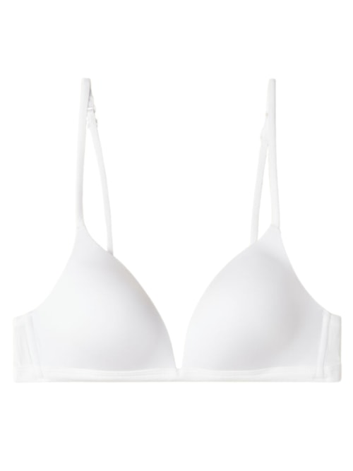 Sutiã Triângulo Tiziana Em Microfibra Ultralight – Branco