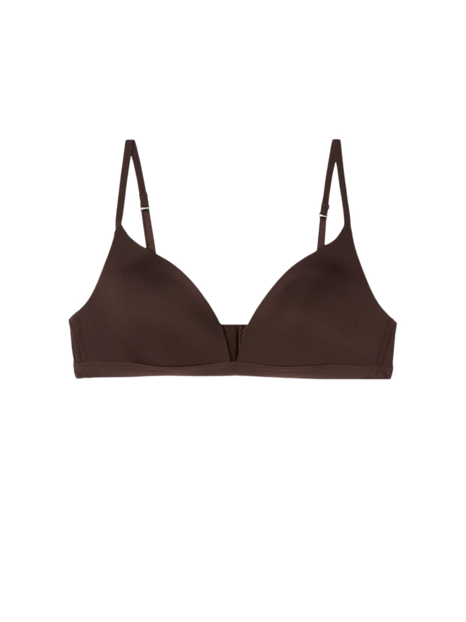 Sutiã Triângulo Tiziana Em Microfibra Ultralight Marrom Intimissimi