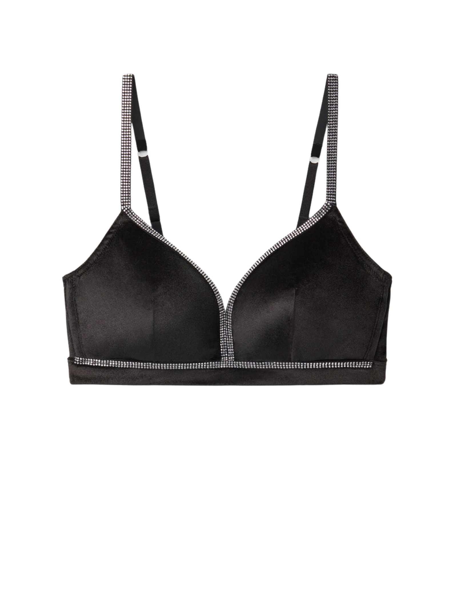 Sutiã Triângulo Tiziana Girls Wanna Glisten Preto Intimissimi