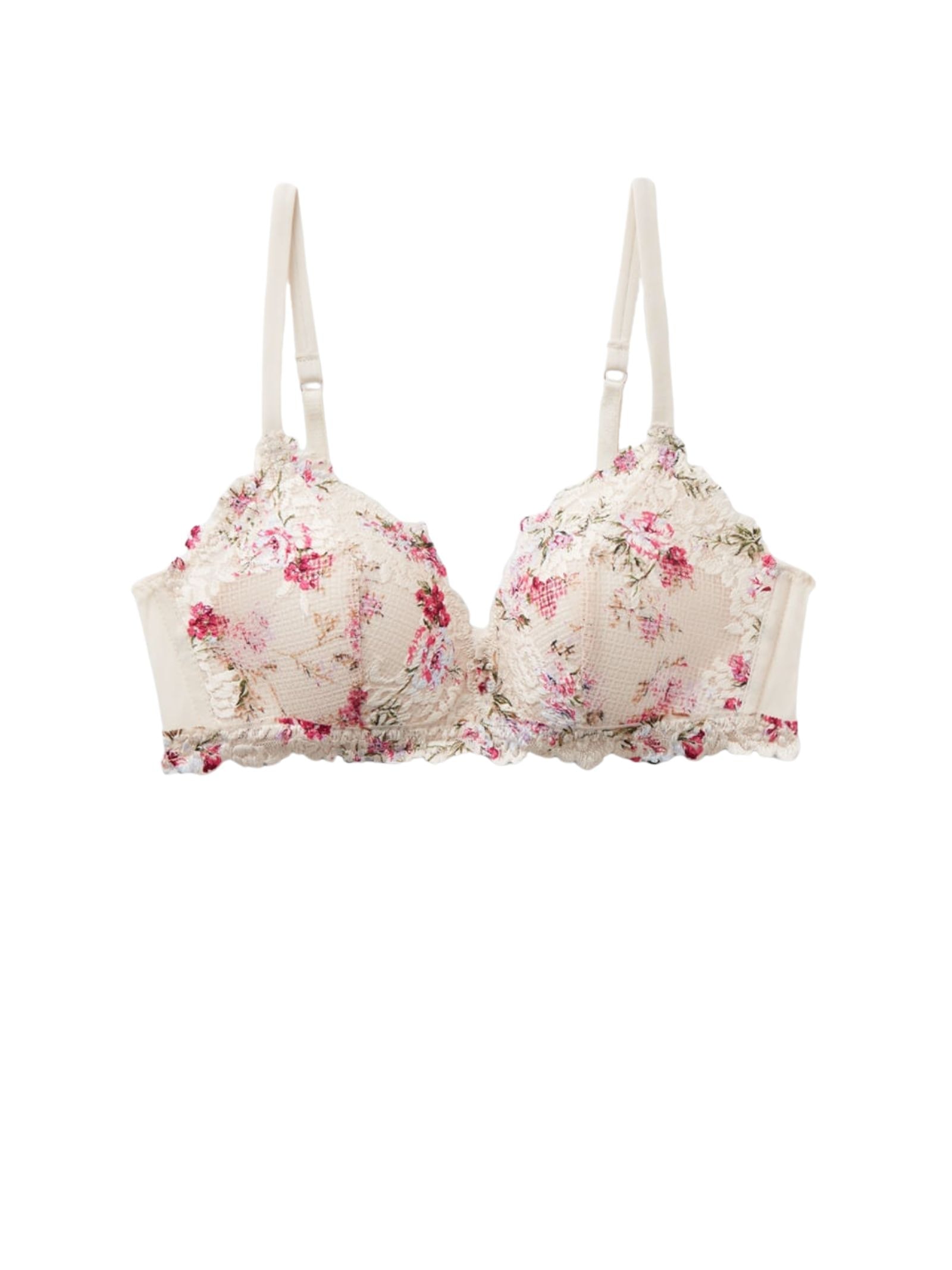 Sutiã Triângulo Tiziana Pretty Flowers Rosa Intimissimi