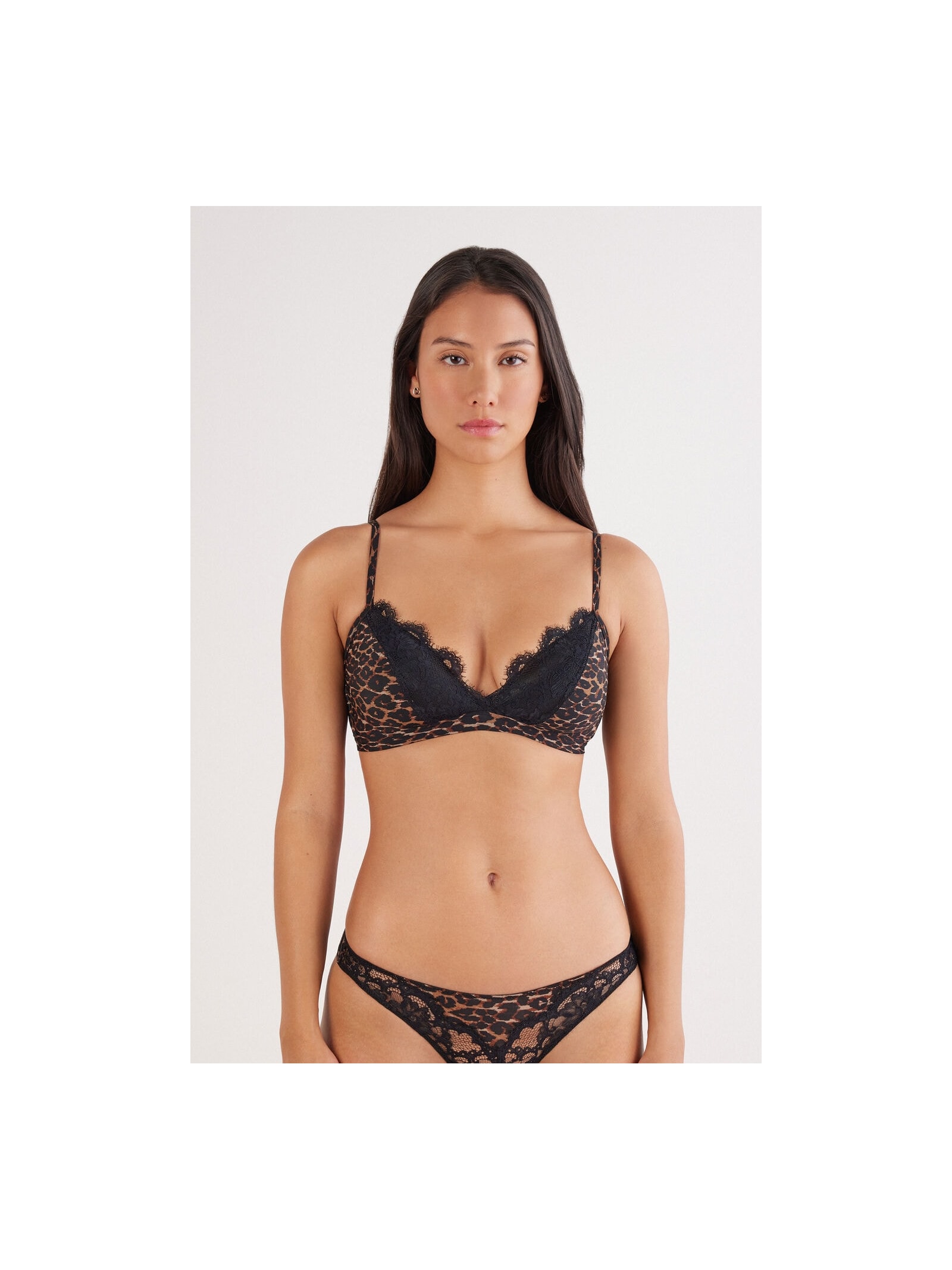 Sutiã Triângulo Tiziana Sensual Attitude Marrom Intimissimi