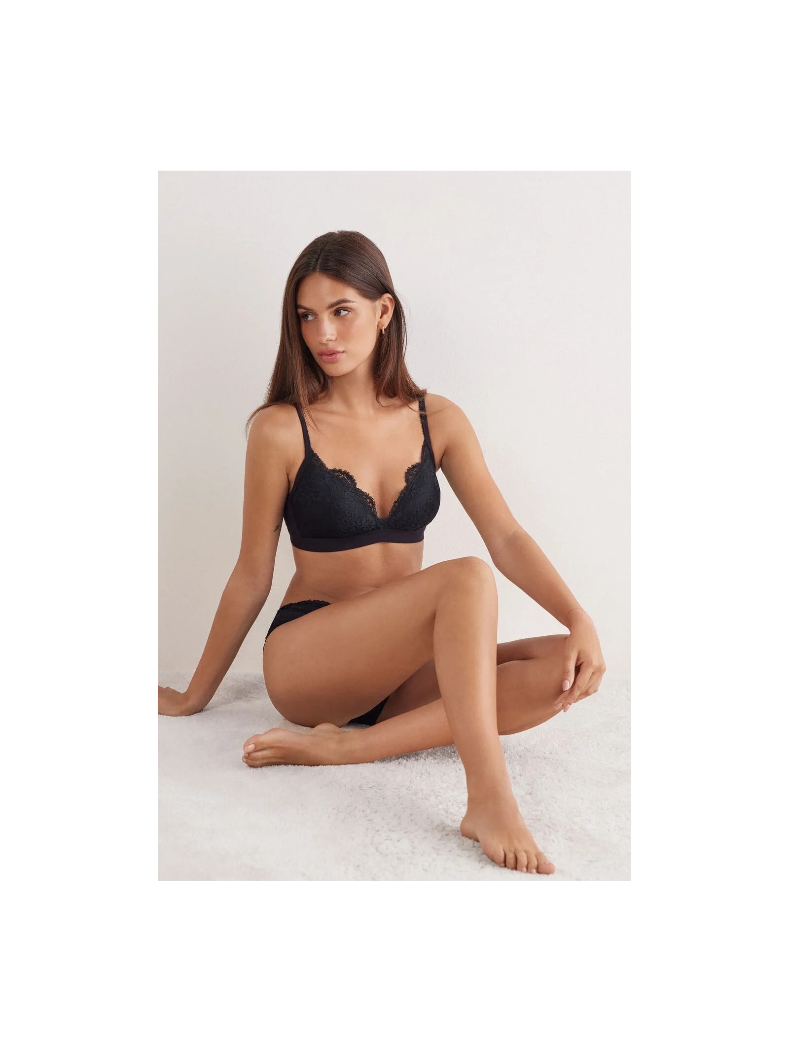 Sutiã Triângulo Tiziana Your Everyday Wear Preto Intimissimi
