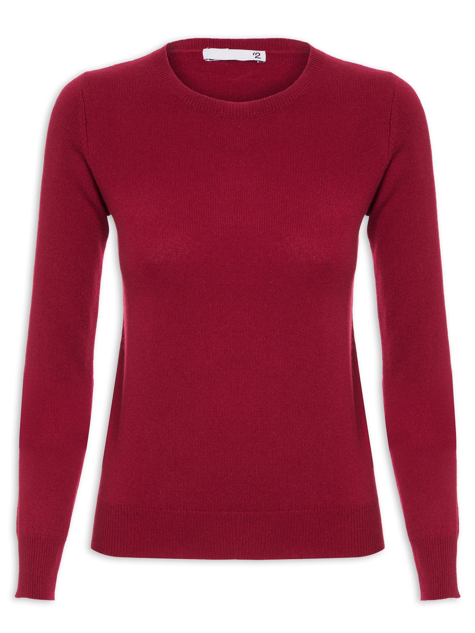 Sweater Feminino Puro Cashmere Vermelho '2Essential