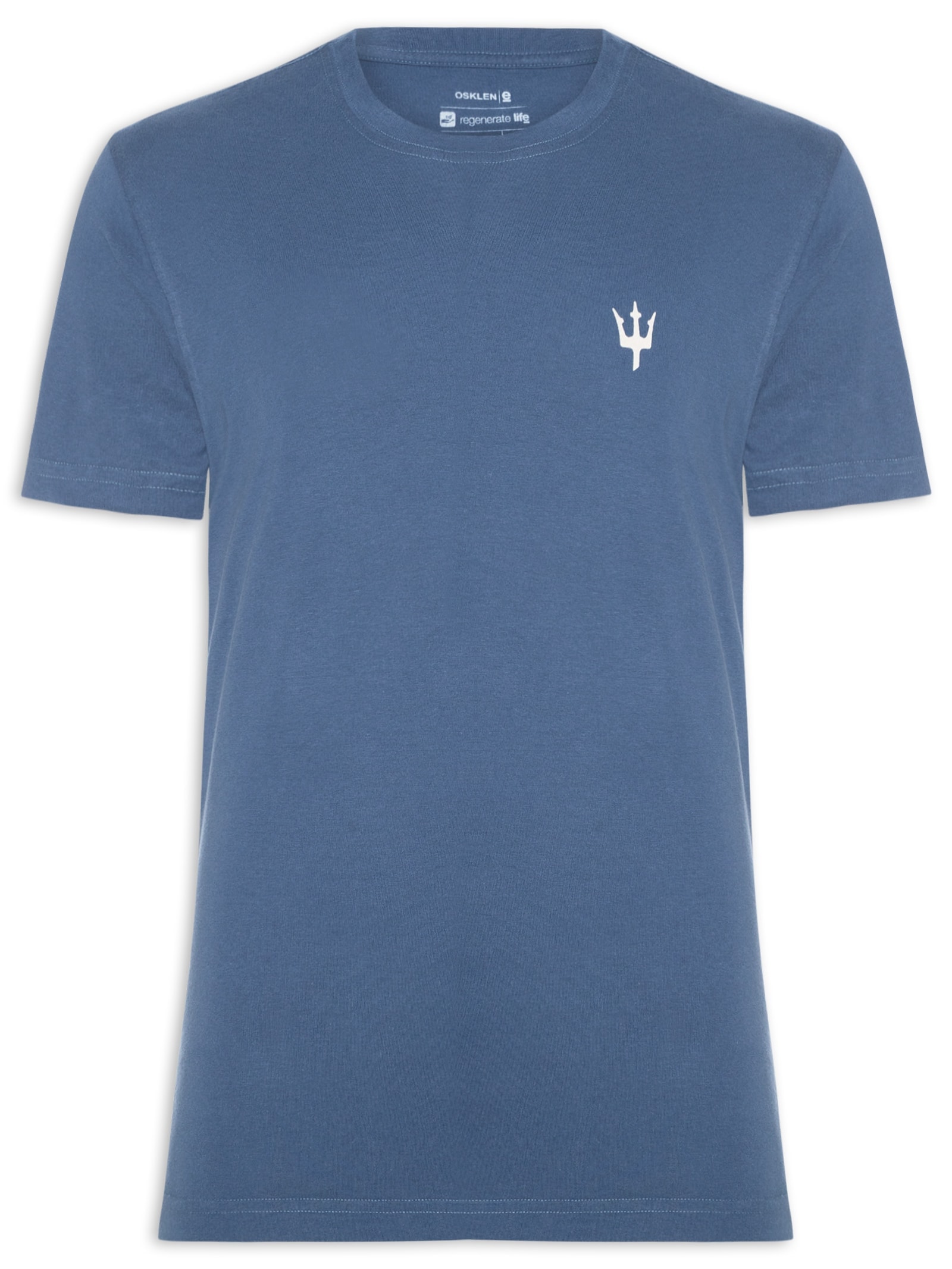 Osklen - T-Shirt Masculina Vintage Protect Our Oceans MC - Azul