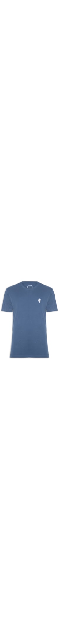 T-Shirt Masculina Vintage Protect Our Oceans MC - Azul