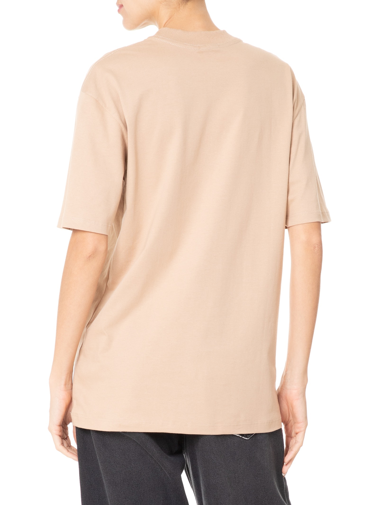 T-shirt Unissex Básica Oversized Bege Basiq