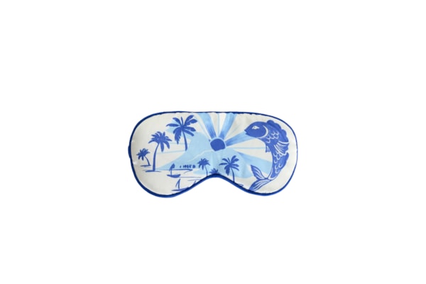 Tapa Olho Peixe Tropical - Azul