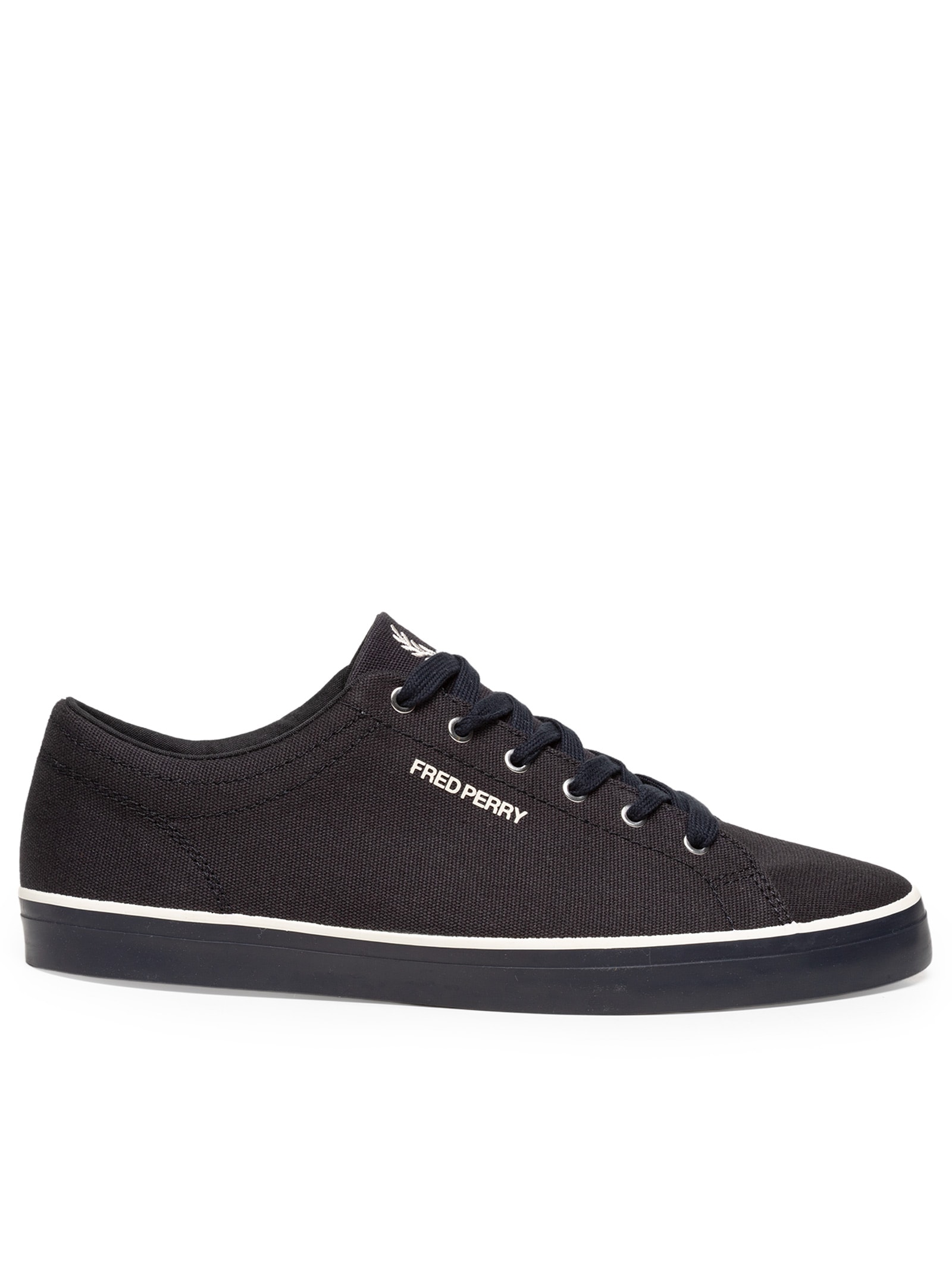 Tênis Casual Masculino Baseline Canvas Azul Fred Perry
