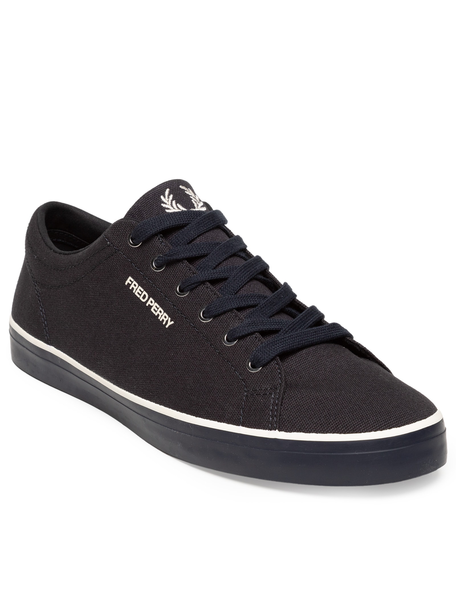 Tênis Casual Masculino Baseline Canvas Azul Fred Perry